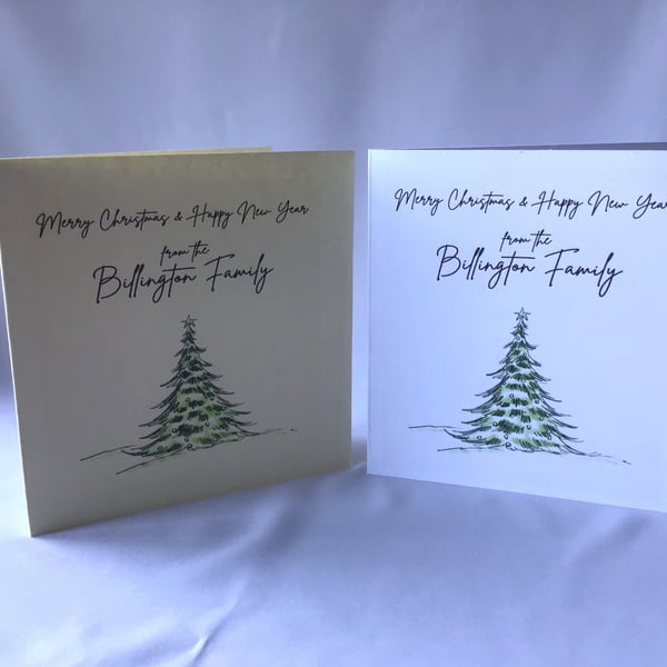 Personalised family Christmas cards, Christmas cards, Custom Christmas cards.