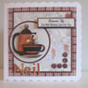 Decoupage, 3D Coffee Greeting Card, Get Well, Birthday,personalise