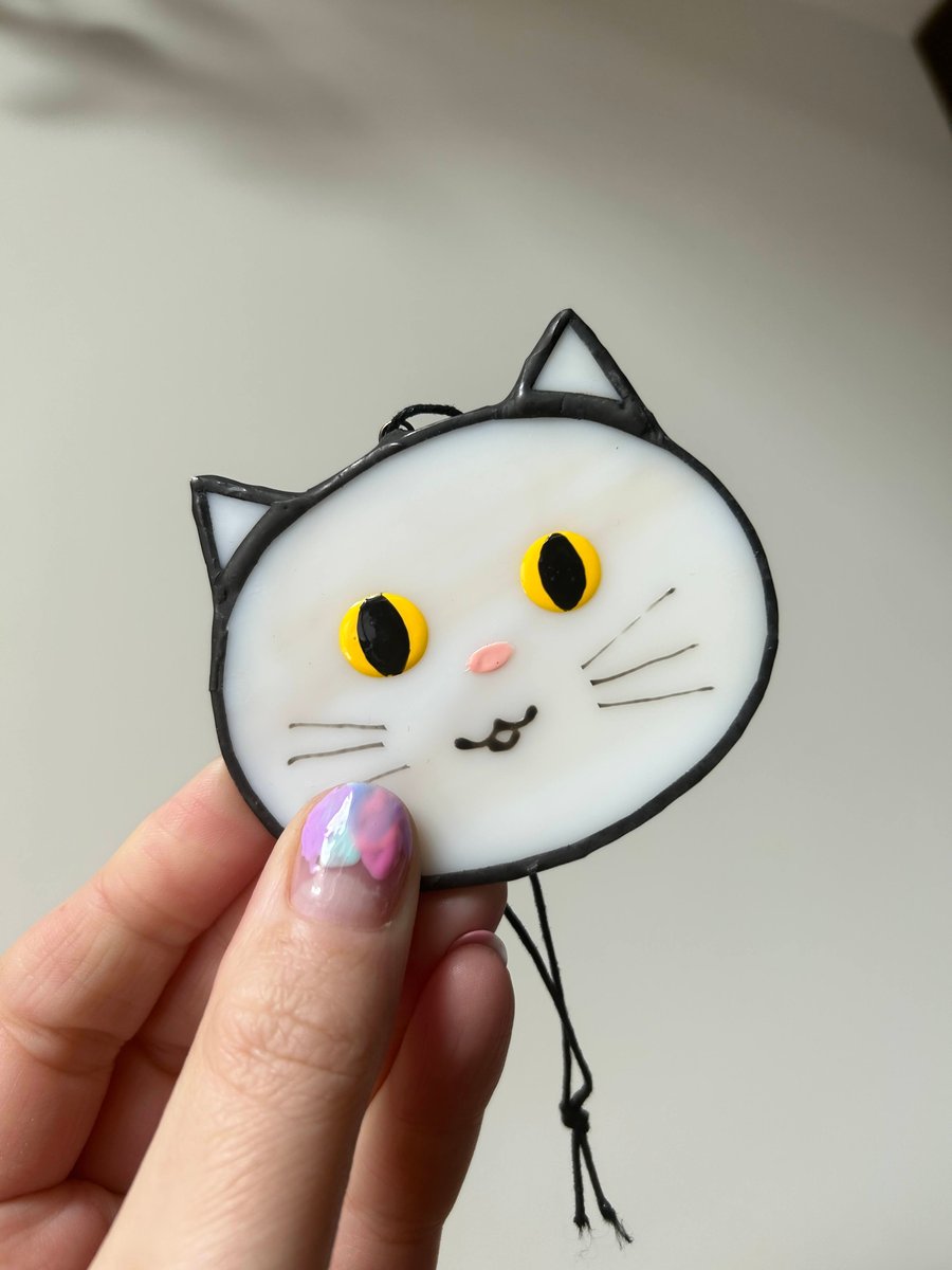 Kitty Cat Stained Glass