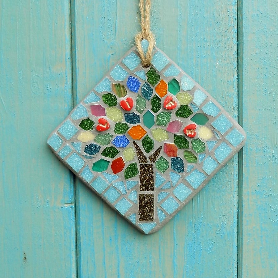 LIFE Summer Jewel Tree  Mosaic Hanging Garden Decoration