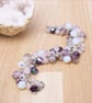 Gemstone Charm bracelet - Rose quartz, opalite, fluorite, butterflies - Image 6