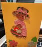 Sweet Easter Card - Gingerbread Lady - Image 1