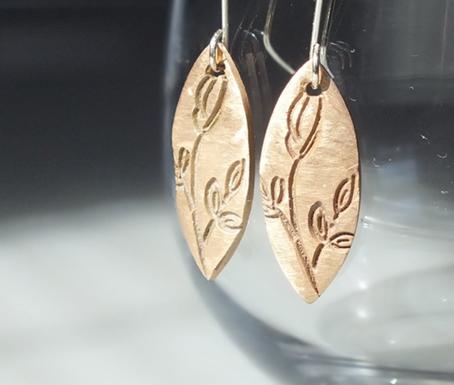 'Rosebud' earrings