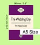 The Wedding - Vintage Penguin Style Book Card - Can be Personalised - Image 9