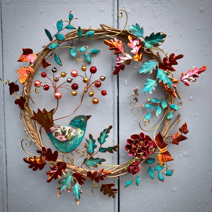 Autumn Hedgerow Wreath