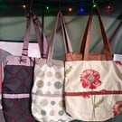 Handmade tote bags