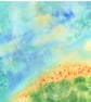 Abstract Seascape Archival Art Print, Vibrant Blue Ocean Wall Art Coastal Decor - Image 2