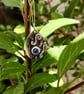 Handmade Sterling Silver 925 Blue Agate Pendant Necklace - Summer Seconds