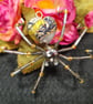 Hanging Spider Suncatcher Decoration Vintage Bum Bead