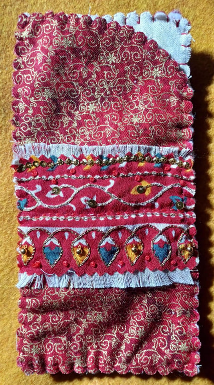 Hand Sewn Boho Glasses Case