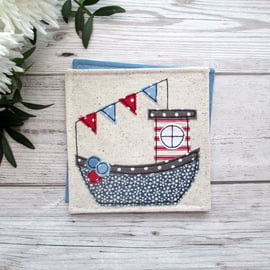 Fishing boat coaster