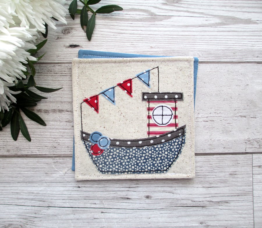 Fishing boat coaster