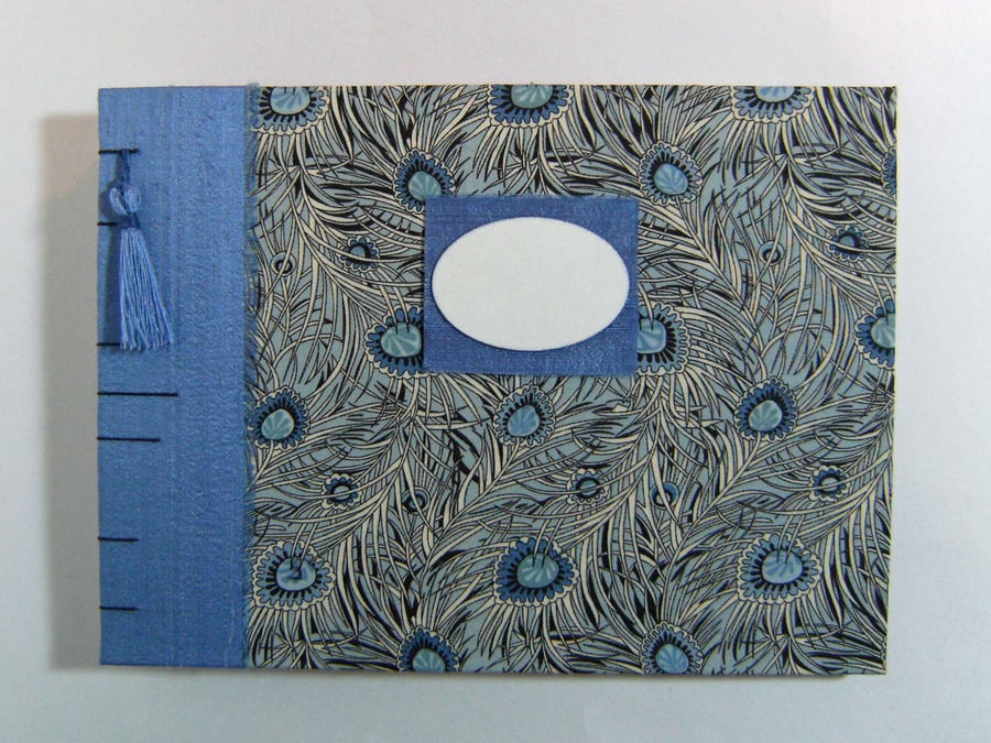 Wedding Book - Peacock Feathers