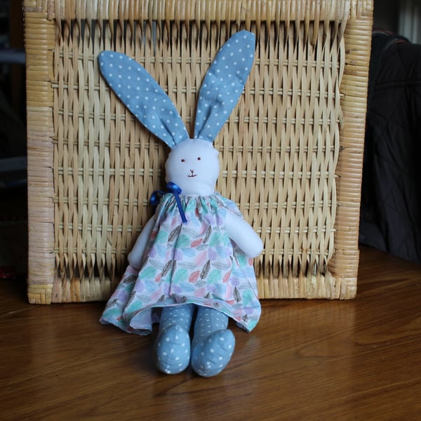 Blue Long Legged Bunny