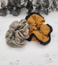2 Large, gold theme scrunchies, free uk delivery.   - Image 8