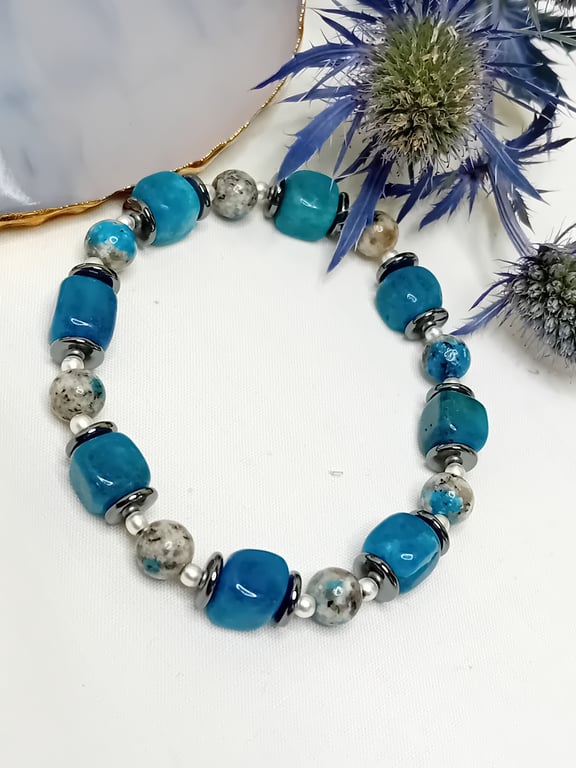 K2 with Apatite and Hematite