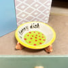 Teeny ceramic bowl trinket dish SALE 