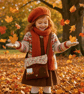 Autumn Cottage Over the Shoulder Bag
