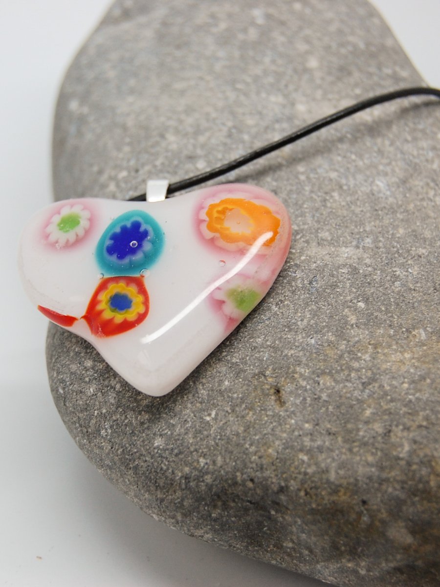 Hearts and Flowers White 2