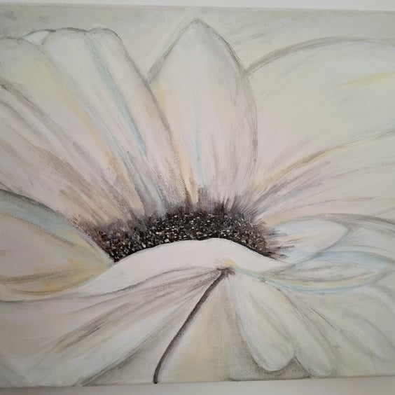 Original Acrylic Painting - Abstract Art – Floral Painting