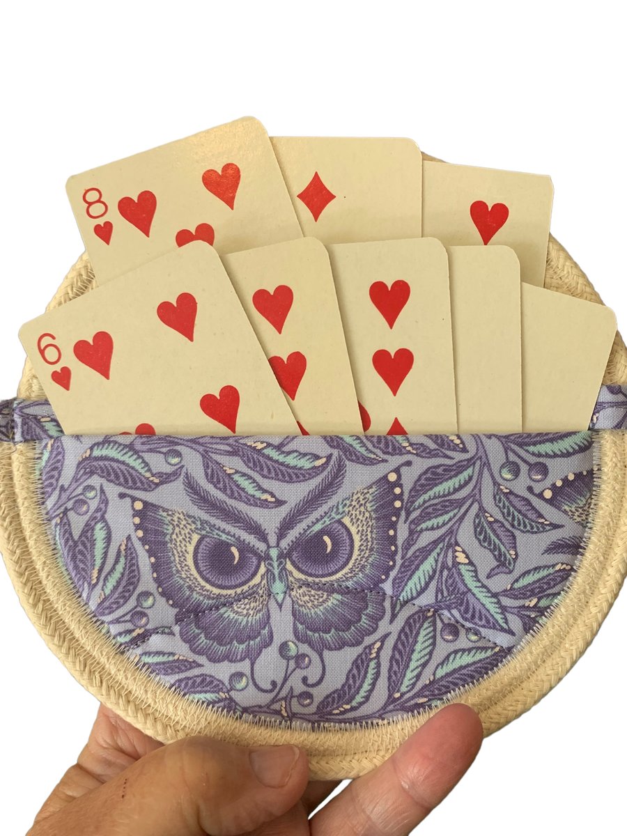 Playing Card Holder - Owl