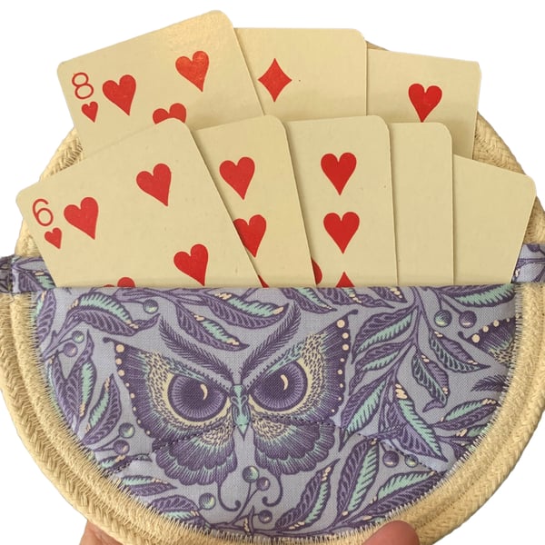 Playing Card Holder - Owl
