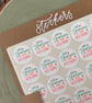 Personalised Teacher Stickers, Custom Reward Stickers, Well Done Marking Sticker - Image 2