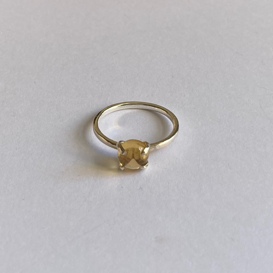 Citrine ring