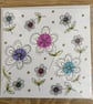 Doodle flowers Card