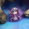 Princess 'Nessa' Tiny Royal Gnome with jewels OOAK Sculpt by Ann Galvin