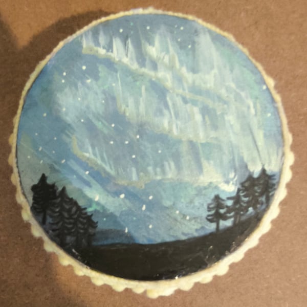 Shamanic night sky rattle 