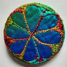  Perfectly Imperfect Badge 45mm Multicoloured Textile Badge 