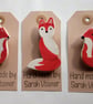 Ceramic Fox Brooch - Image 3