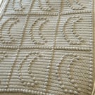 Crescent Moon Crochet blanket pattern