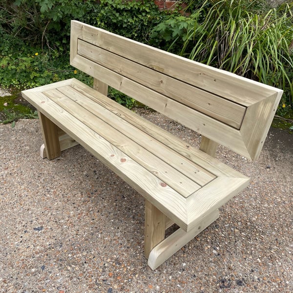 Garden outdoor patio bench