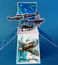 Birthday Card with Spitfires - Image 1