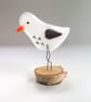 Fused Glass Seagull Ornament: Beach Coastal Decor - Image 4