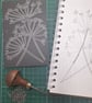 Cow parsley print. 'In the hedgerows' - Image 9