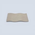 White Wave Catchall Tray for Jewellery Keys or Candles Handmade Decor