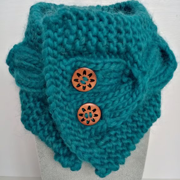 Cable Knit Neck Warmer The Chunky Collection 100% pure wool