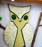 Handcut Paper Owls In Wooden Box Frame Display - Image 2