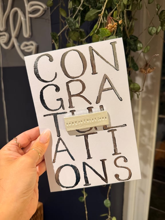 Congratulations Card