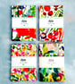 Flora Watercolour tea towel  - Image 3