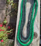 Long Yarn Rope Necklace Winterwear Unusual Gift Sparkly - Image 1