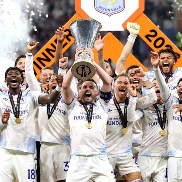 Aston Villa FC UEFA Europa League Cup Winners 2026 Photograph Print