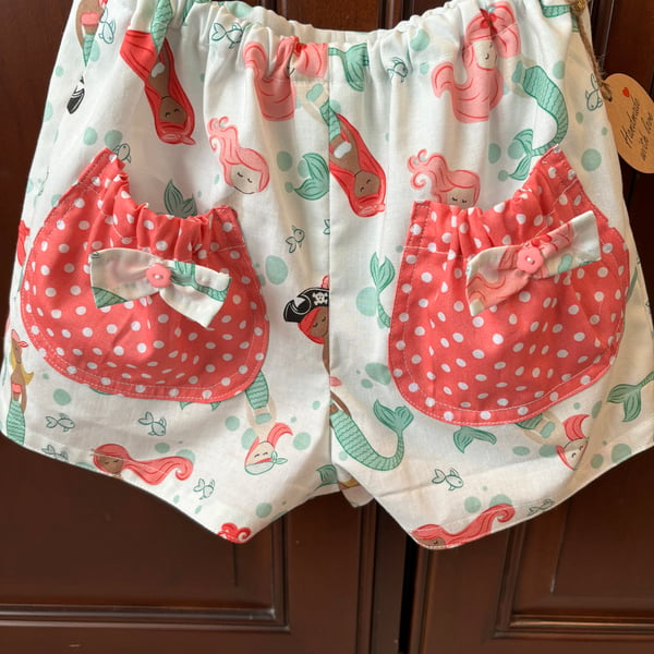 Children’s Mermaid Shorts