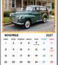 Classic Cars Calendar 2027 - A4 Wall Hanging Calendar - Vintage Automobile Print - Image 3