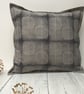 Hand Printed Linen Lampshade in Lavender Grey - Image 6