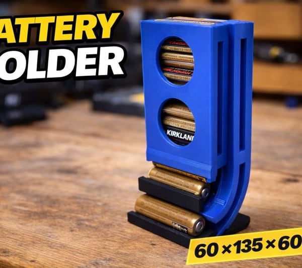 Battery Holder - AA-AAA dispenser - 60 - 135 - 60mm