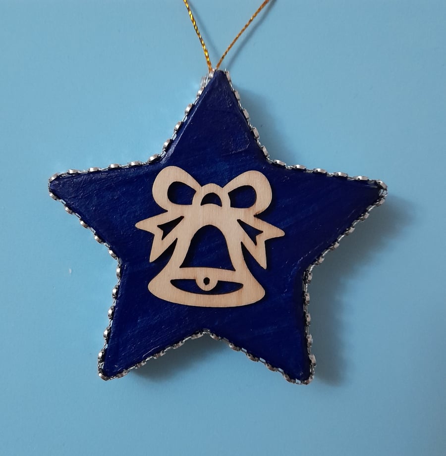 Bauble - star with bell